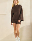 The Choco Brown Knit Set