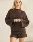 The Choco Brown Knit Set