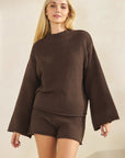 The Choco Brown Knit Set