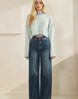 Blue Rumi Pop Stripe Knit