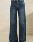Aura High Rise Wide Leg Jeans