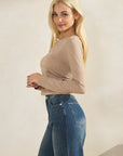 Soft Focus Fitted Long Sleeve