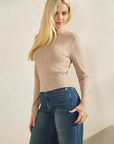 Soft Focus Fitted Long Sleeve