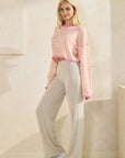 Pink Rumi Pop Stripe Knit