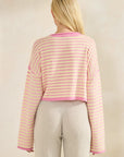 Pink Rumi Pop Stripe Knit