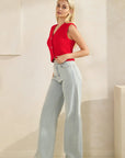 The Zone High Rise Wide Leg Jeans