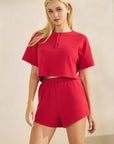 Red Zenna Chill Shorts
