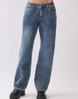 Drop Zone Low Rise Wide Leg Jeans