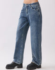 Drop Zone Low Rise Wide Leg Jeans