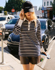 Sloan Striped Long Sleeve Polo