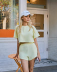 Yellow Zenna Chill Shorts