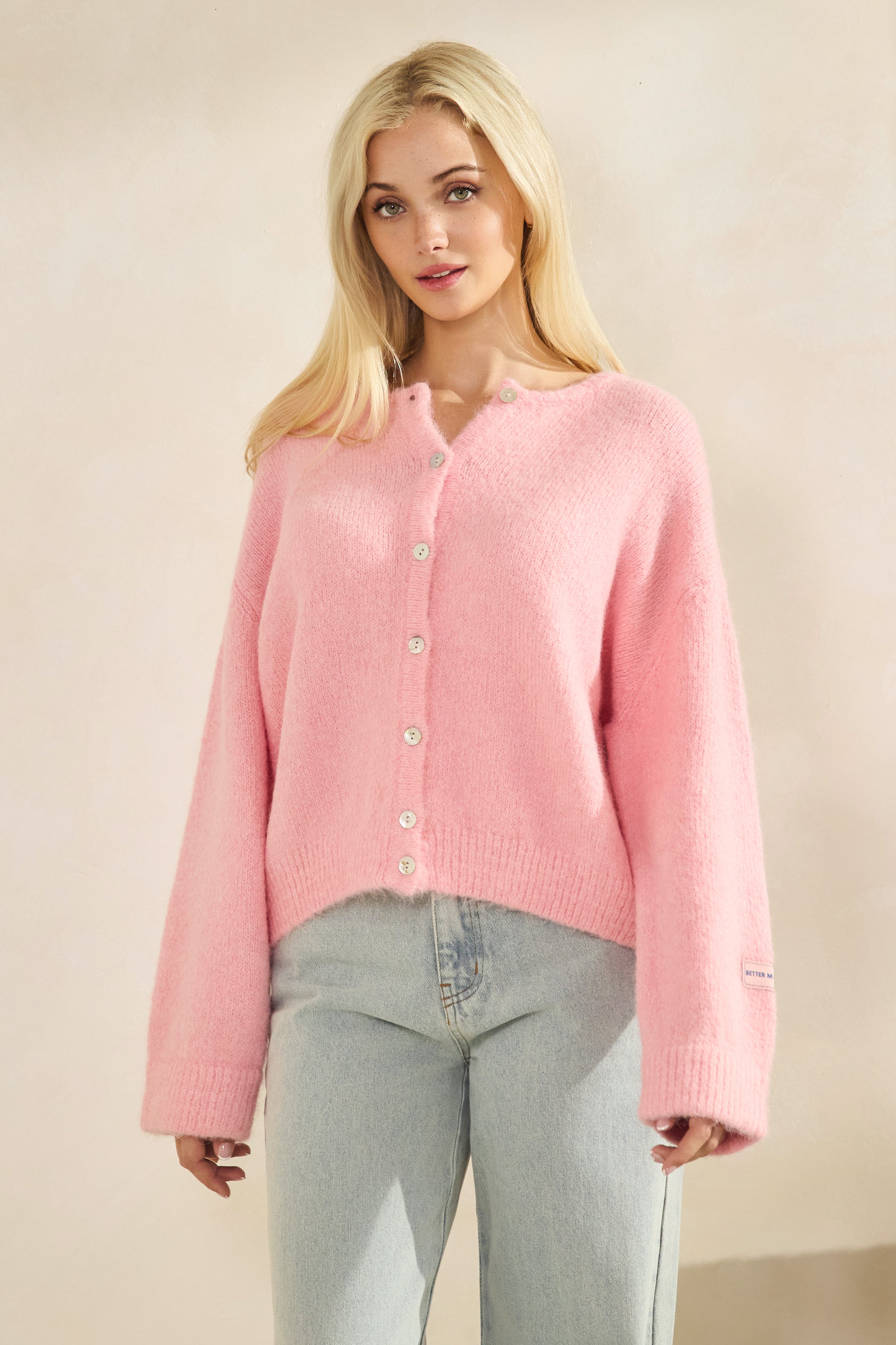 Pink Millie Cardigan | Women