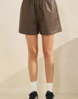 Dark Choco Crush Shorts