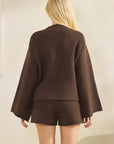 The Choco Brown Knit Set