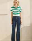 Yuri Striped Top